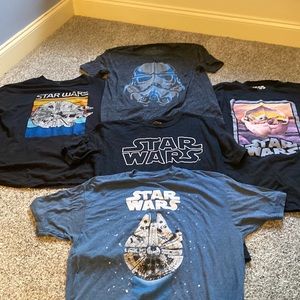 Star Wars T-Shirt Bundle Size Men’s L-XL